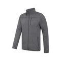 Charcoal - Side - Mountain Warehouse Mens Helford Full Zip Fleece Jacket