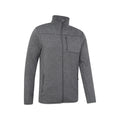 Charcoal - Lifestyle - Mountain Warehouse Mens Helford Full Zip Fleece Jacket