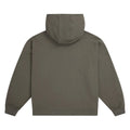 Dark Khaki - Back - Animal Womens-Ladies Idol Drop Shoulder Hoodie