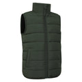 Khaki Green - Side - Mountain Warehouse Childrens-Kids Rocko Water Resistant Padded Gilet