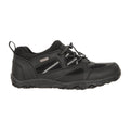 Black - Lifestyle - Mountain Warehouse Childrens-Kids Meander Waterproof Walking Shoes