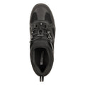 Black - Pack Shot - Mountain Warehouse Childrens-Kids Meander Waterproof Walking Shoes