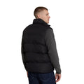 Jet Black - Back - Animal Mens Haworth Padded Gilet