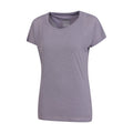 Purple - Lifestyle - Mountain Warehouse Womens-Ladies Double Layered T-Shirt