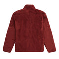 Dark Red - Back - Animal Mens Teddy Fleece Jacket