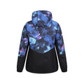 Bright Blue - Back - Mountain Warehouse Womens-Ladies Dawn II Printed Ski Jacket