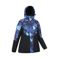 Bright Blue - Lifestyle - Mountain Warehouse Womens-Ladies Dawn II Printed Ski Jacket