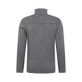 Grey - Back - Mountain Warehouse Mens Helford Half Zip Fleece Top