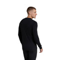 Jet Black - Back - Animal Mens Blaze Base Layer Top