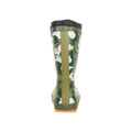 Khaki Green - Back - Mountain Warehouse Childrens-Kids Camo Winter Wellington Boots