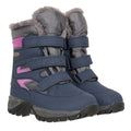 Purple - Front - Mountain Warehouse Childrens-Kids Chill Winter Boots