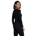 Jet Black - Back - Animal Womens-Ladies Blaze Base Layer Top