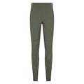 Khaki Green - Front - Mountain Warehouse Womens-Ladies Etna Water Resistant Leggings