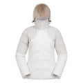 Cream - Pack Shot - Mountain Warehouse Womens-Ladies Cairngorm Baffled Ski Jacket