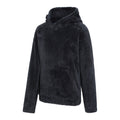 Grey - Side - Mountain Warehouse Womens-Ladies Teddy Fleece Hoodie