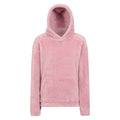 Pink - Front - Mountain Warehouse Womens-Ladies Teddy Fleece Hoodie