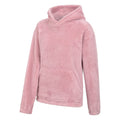 Pink - Side - Mountain Warehouse Womens-Ladies Teddy Fleece Hoodie