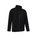 Black - Lifestyle - Mountain Warehouse Mens Highland Full Zip Fleece