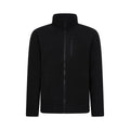 Black - Front - Mountain Warehouse Mens Highland Full Zip Fleece