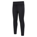 Dark Grey - Side - Mountain Warehouse Childrens-Kids Contin Thermal Trekking Leggings