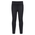 Dark Grey - Front - Mountain Warehouse Childrens-Kids Contin Thermal Trekking Leggings