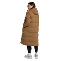 Navy - Lifestyle - Animal Womens-Ladies Cocoon Borg Lined Padded Jacket