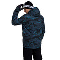 Charcoal - Back - Animal Mens Laxx Camo Ski Jacket