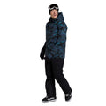 Charcoal - Lifestyle - Animal Mens Laxx Camo Ski Jacket