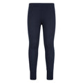 Navy - Front - Mountain Warehouse Childrens-Kids Talus Thermal Bottoms