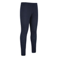 Navy - Side - Mountain Warehouse Childrens-Kids Talus Thermal Bottoms