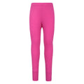 Pink - Front - Mountain Warehouse Childrens-Kids Talus Thermal Bottoms