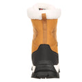 Brown - Back - Mountain Warehouse Womens-Ladies Innsbruck Leather Waterproof Snow Boots