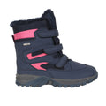 Navy - Side - Mountain Warehouse Childrens-Kids Chill Waterproof Walking Boots