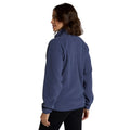 Navy - Back - Animal Womens-Ladies Stockholm Half Zip Fleece Top