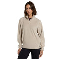 Beige - Front - Animal Womens-Ladies Stockholm Half Zip Fleece Top