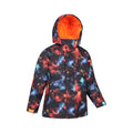 Jet Black - Pack Shot - Mountain Warehouse Childrens-Kids Cosmic Ski Jacket & Trousers