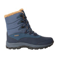 Navy - Side - Animal Womens-Ladies Blizzard Waterproof Snow Boots