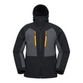 Black - Front - Mountain Warehouse Mens Axis Extreme Softshell Ski Jacket