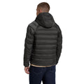 Dark Khaki - Back - Animal Mens Cloud Cosi Light Padded Jacket