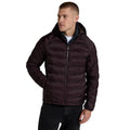 Dark Red - Front - Animal Mens Cloud Cosi Light Padded Jacket