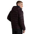 Dark Red - Back - Animal Mens Cloud Cosi Light Padded Jacket