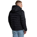 Jet Black - Back - Animal Mens Cloud Cosi Light Padded Jacket