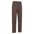 Brown - Lifestyle - Mountain Warehouse Mens Rockcliffe Softshell Hiking Trousers