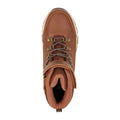 Brown - Pack Shot - Mountain Warehouse Childrens-Kids Sycamore Adaptive Waterproof Walking Boots