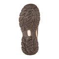 Brown - Close up - Mountain Warehouse Childrens-Kids Sycamore Adaptive Waterproof Walking Boots