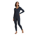 Navy - Lifestyle - Animal Womens-Ladies Blaze Base Layer Bottoms