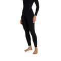 Jet Black - Front - Animal Womens-Ladies Blaze Base Layer Bottoms