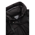 Jet Black - Side - Animal Womens-Ladies Comfort Cloud Coat