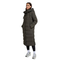 Dark Khaki - Front - Animal Womens-Ladies Comfort Cloud Coat