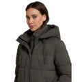 Dark Khaki - Side - Animal Womens-Ladies Comfort Cloud Coat